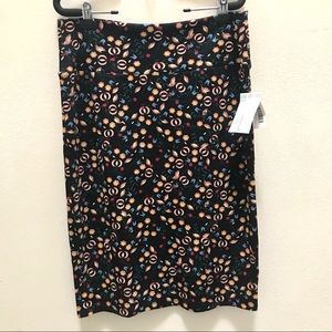Lularoe Cassie Pencil Skirt Floral